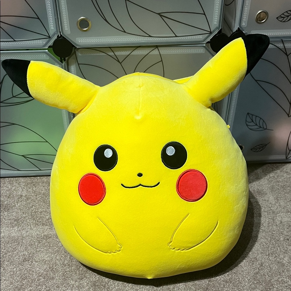 Yellow squishmallow Pikachu Plush Toy